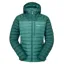 Microlight Alpine Jacket in Green Slate/ Eucalpytus